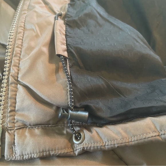 Adidas Puffer Climawarm Outdoor Jacket Winter Coat brown size small GUC - Picture 10 of 14